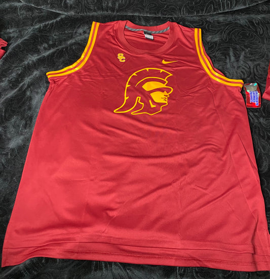 USC Trojans #0 Tommy Nike Basketball Tank Top for Men