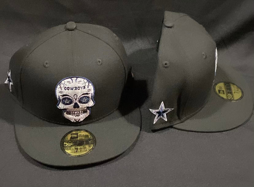 Dallas Cowboys NFL New Era 59Fifty Sugar Skull Fitted Hat