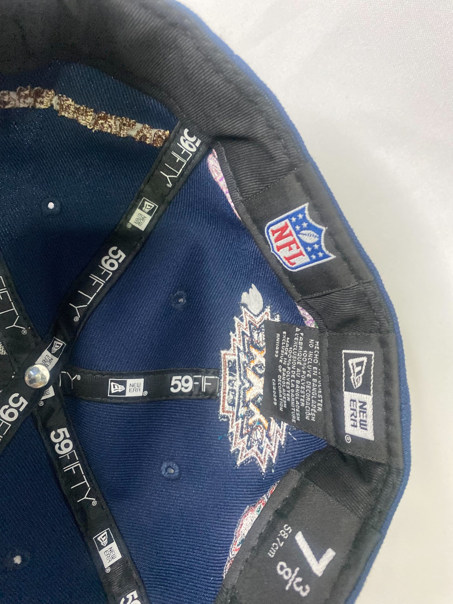 Dallas Cowboys NFL New Era 59Fifty “Super Bowl ” All-Over Patches Fitted Hat