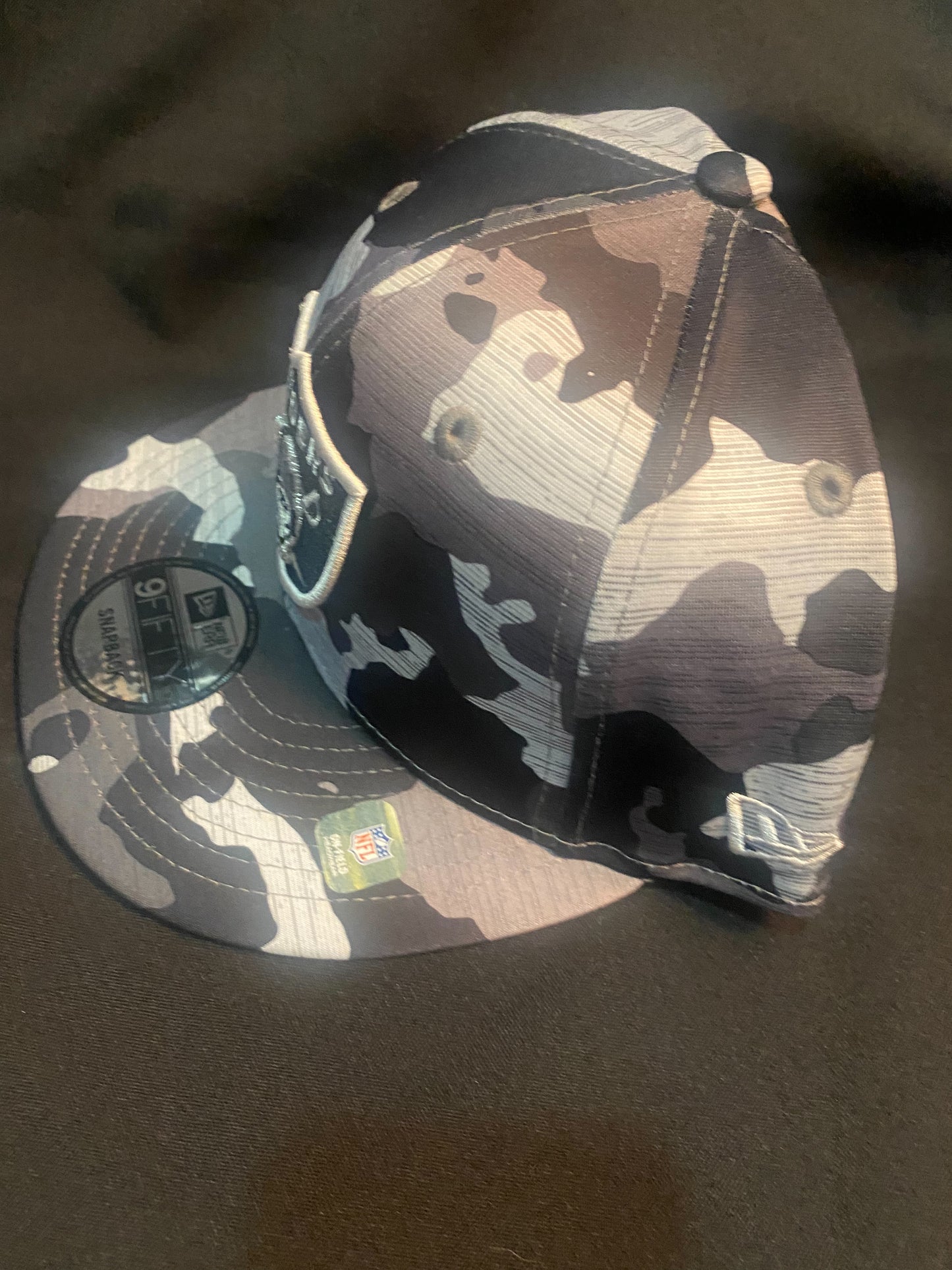 Las Vegas Raiders NFL 9Fifty Camouflage Print Snapback