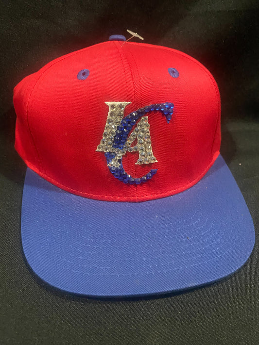Los Angeles Clippers NBA Team Bedazzled Snapback Hat