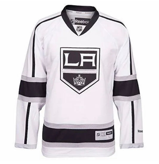 Los Angeles Kings NHL Premier Reebok White Long Sleeve Jersey