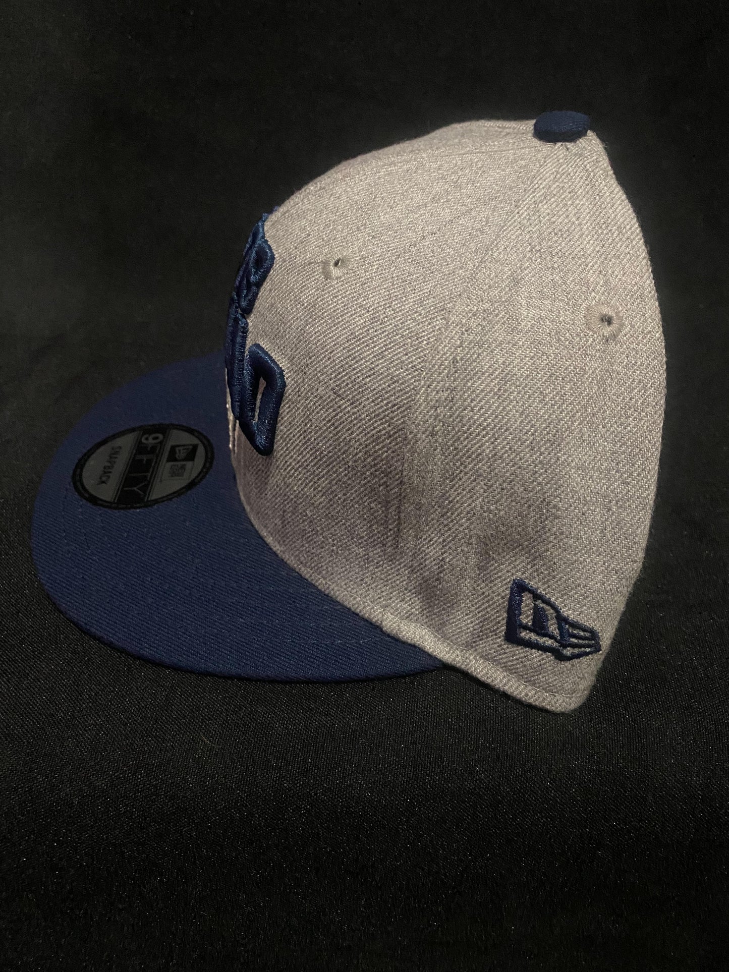 Los Angeles Rams Grey/Navy Mob Squad NFL Snapback