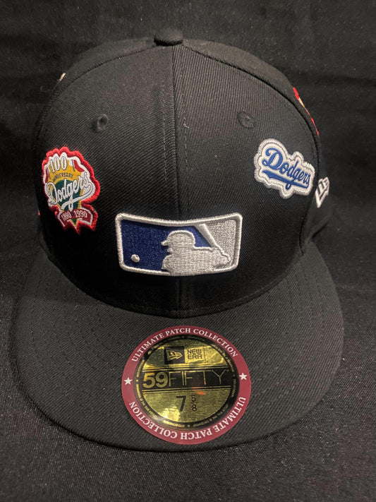 Los Angeles Dodgers MLB Ultimate Patch Collection All Patches 59Fifty Fitted Hat