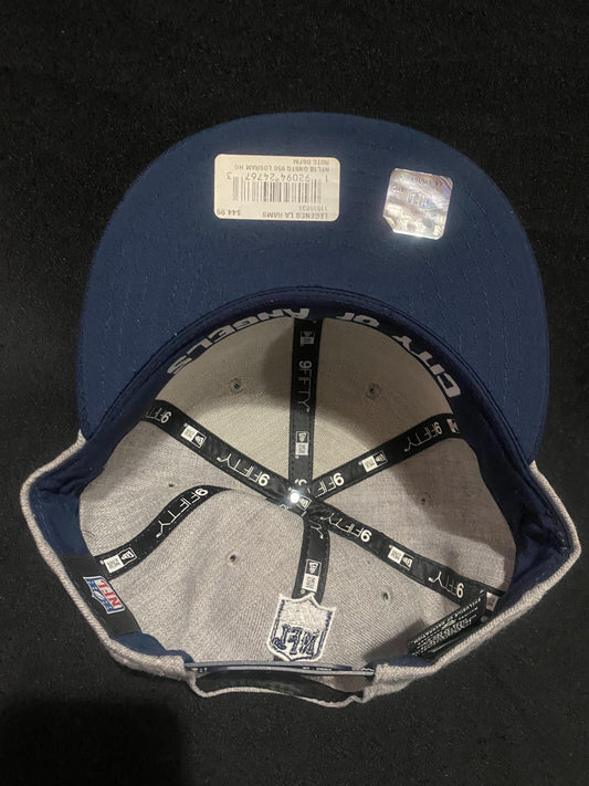 Los Angeles Rams Grey/Navy Mob Squad NFL Snapback