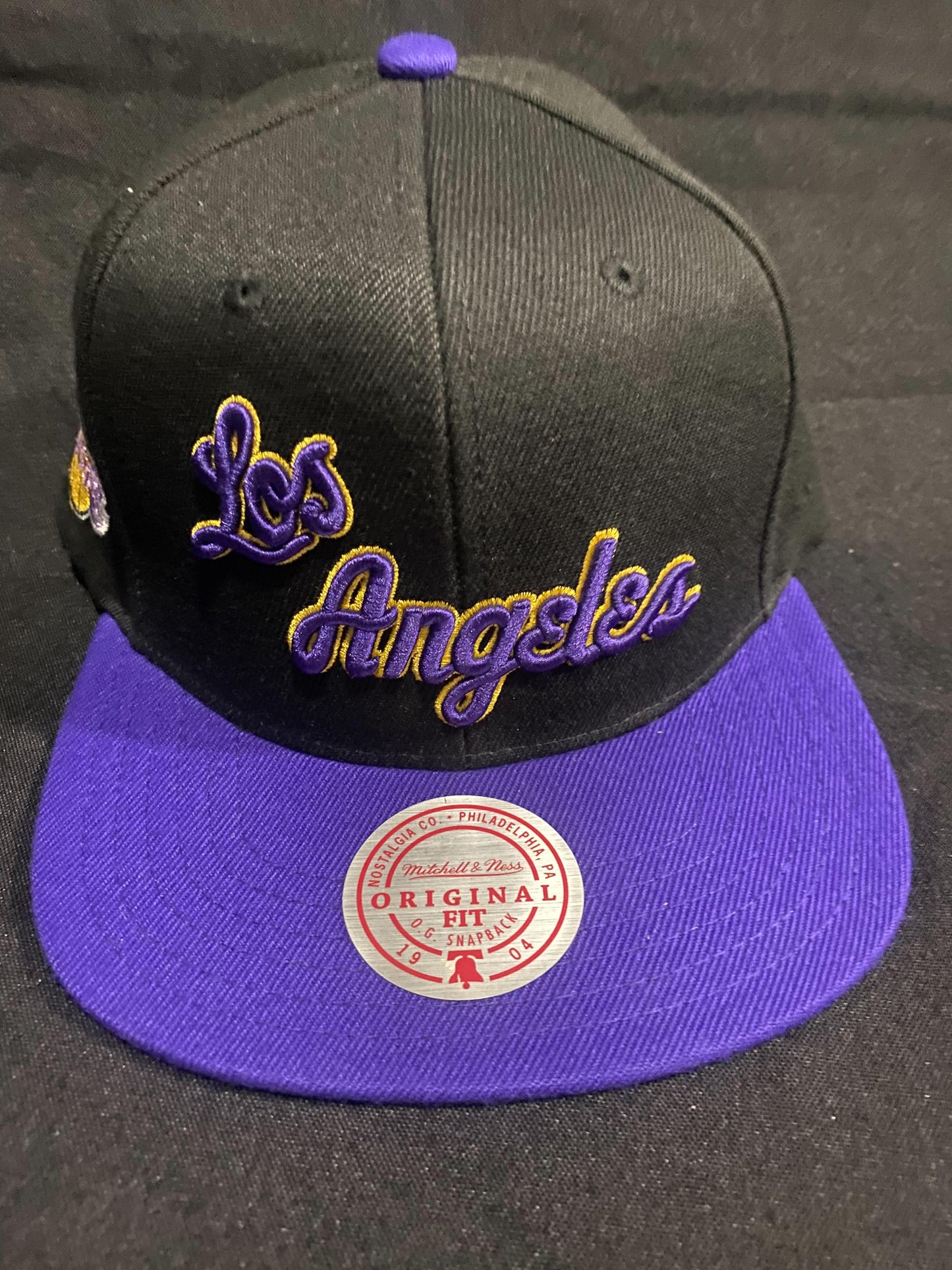 Los Angeles Lakers Mitchell & Ness Showtime SnapBack