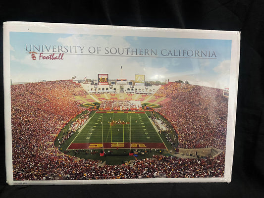 USC Trojans Vintage University Stadium Poster