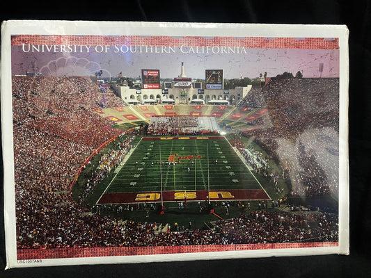 USC Trojans Vintage University Stadium2 Poster