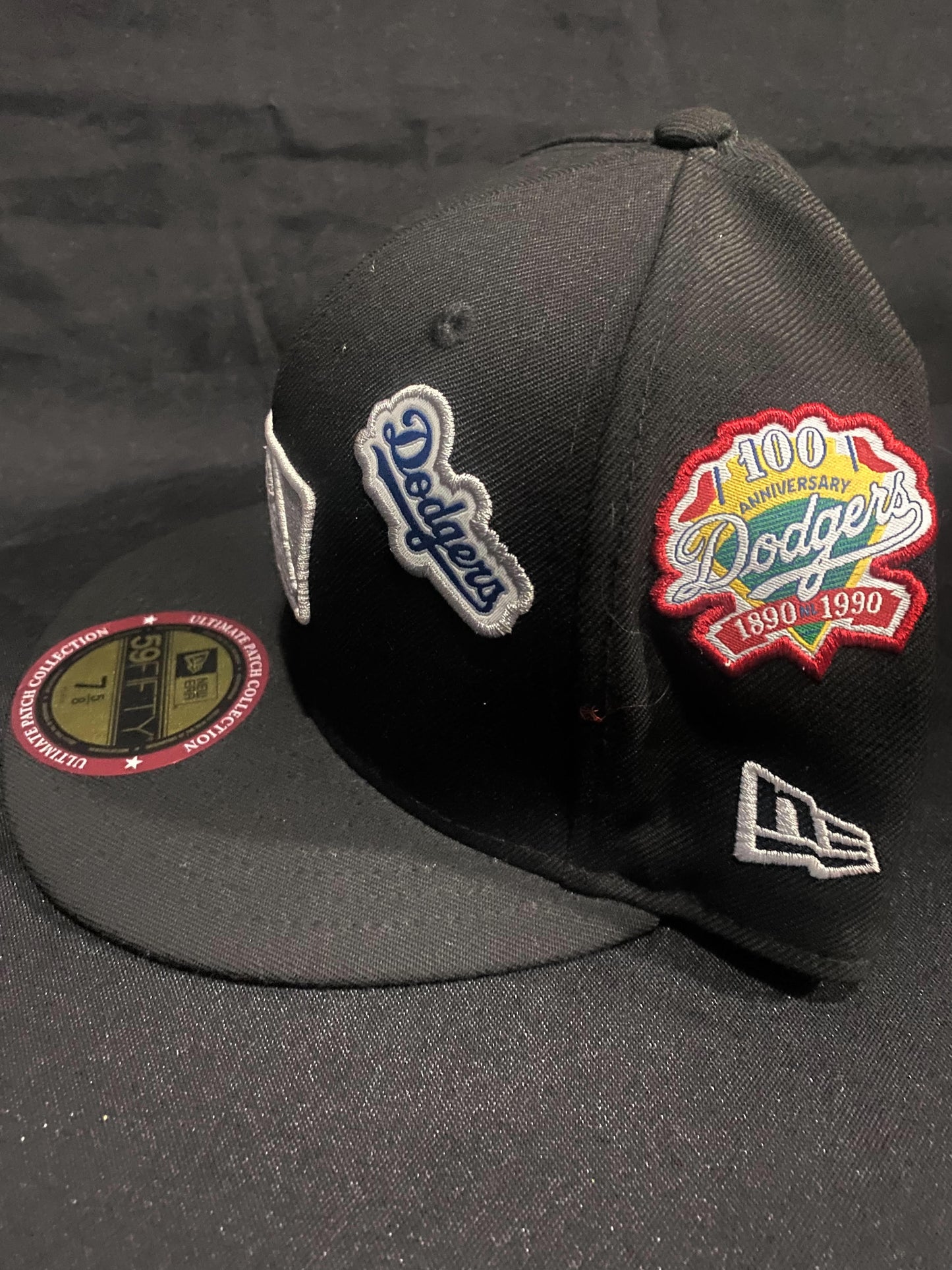 Los Angeles Dodgers MLB Ultimate Patch Collection All Patches 59Fifty Fitted Hat