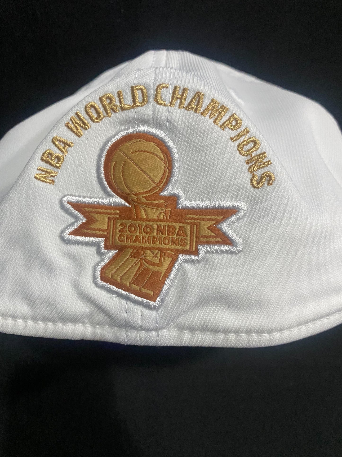 Los Angeles Lakers Special Edition NBA 2010 16X World Champions Adidas Flex-Fitted Hat