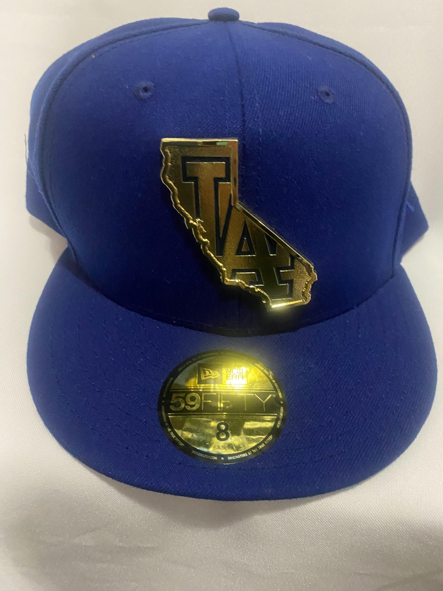 Los Angeles Dodgers 59Fifty MLB Gold Stated Fitted Hat