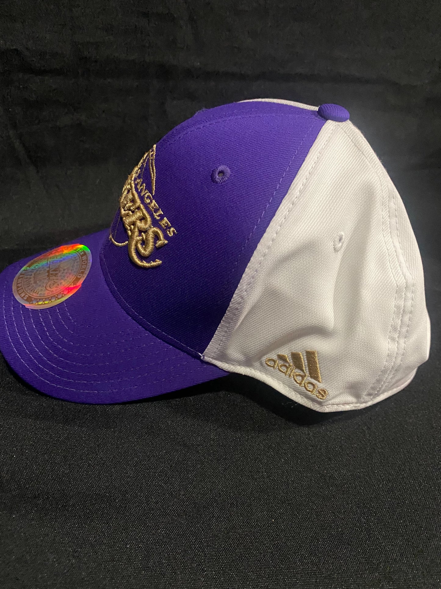 Los Angeles Lakers Special Edition NBA 2010 16X World Champions Adidas Flex-Fitted Hat